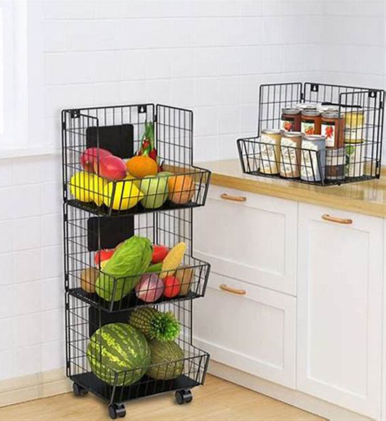 Modular Kitchen Partition Basket and PVC Garden Basket Suppliers in ...